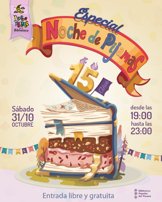 15 Noches de Pijamas en la Biblioteca