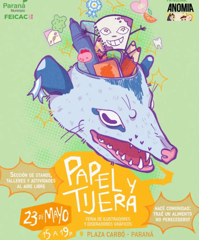 Llega la 6° edición de Papel y Tijera