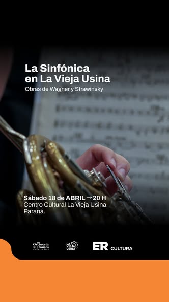 La Sinfónica de Entre Ríos en La Vieja Usina