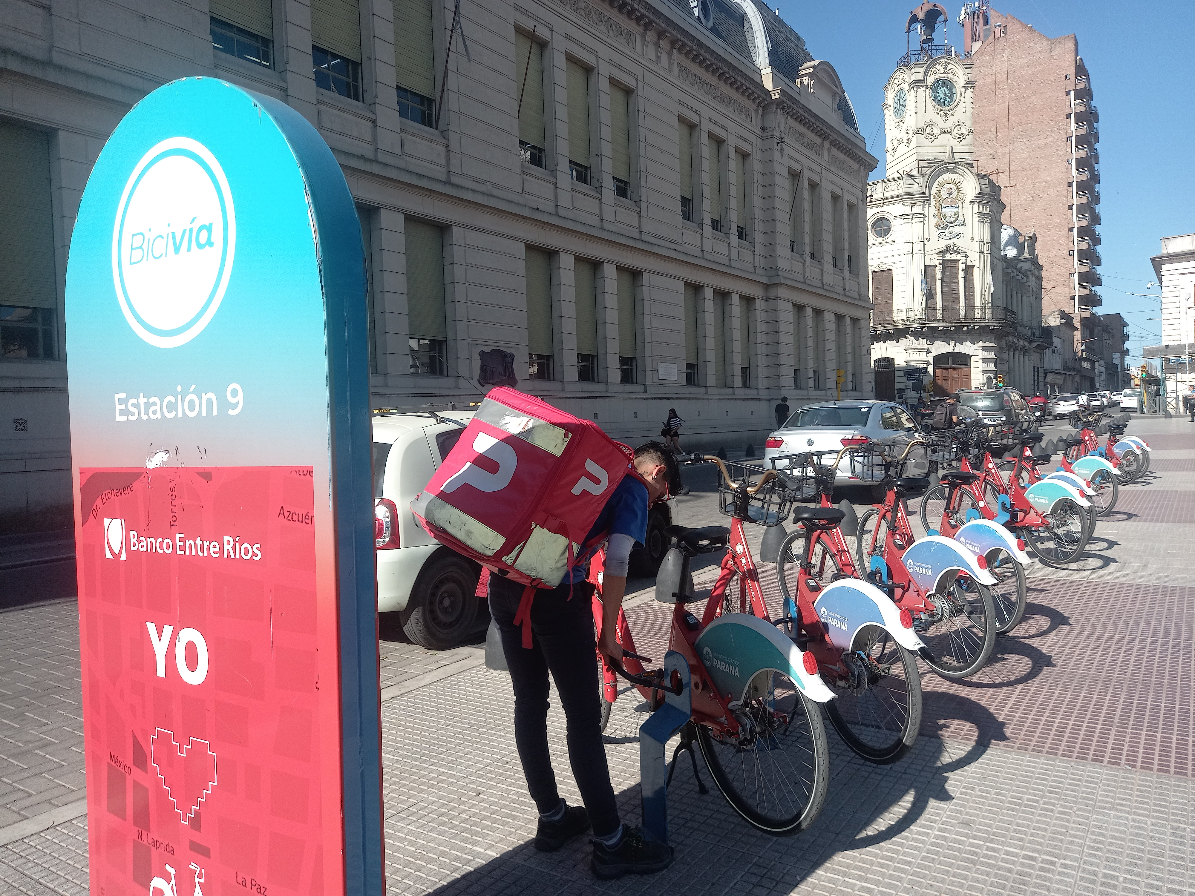 Las bicicletas públicas, gratuitas hasta el domingo